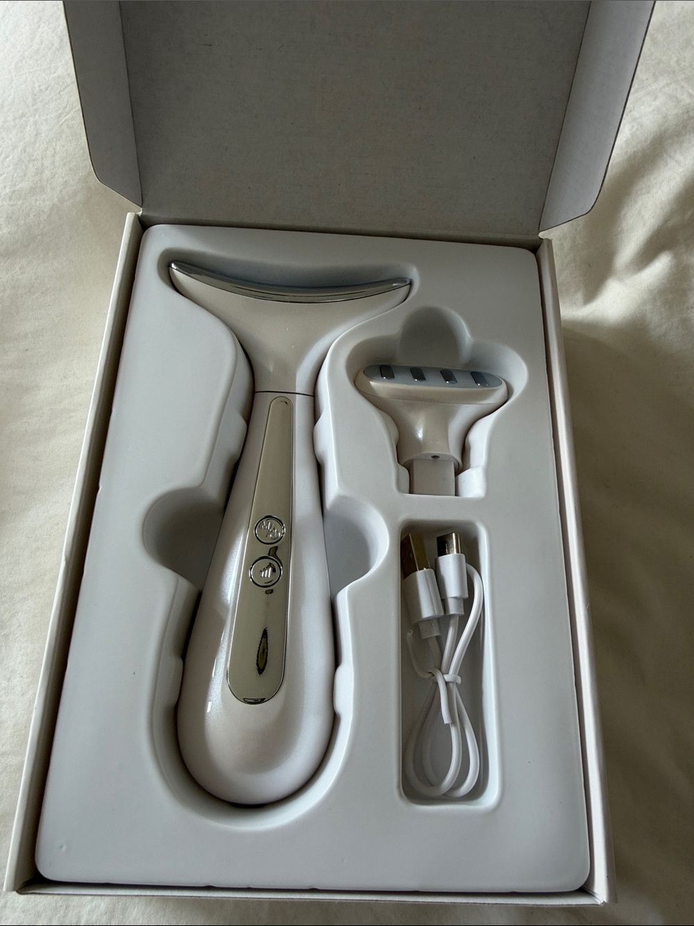 AZMAVO Multi-Functional Beauty Device - White